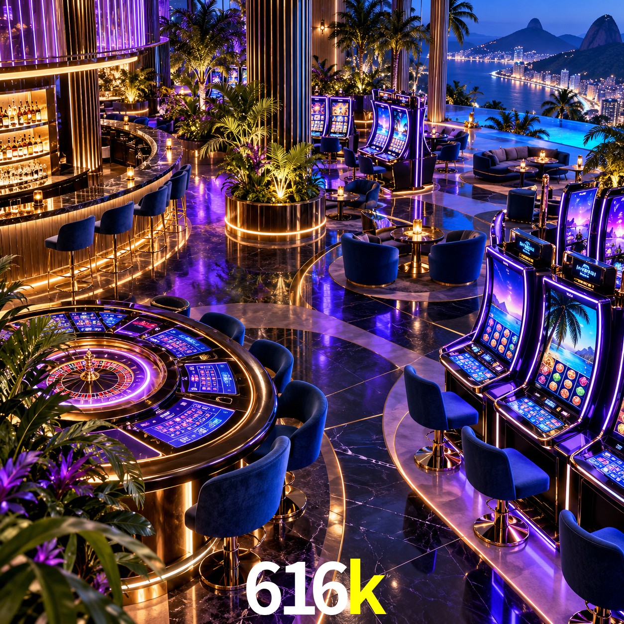 Descubra o Mundo do Cassino Online com 616k